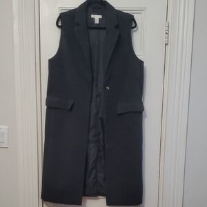H&M Dark Gray Sleeveless Vest